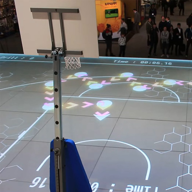 Commercial Outdoor Waterproof LED Dance Interactive Floor Panel Video Display Tile for Shopping Mall & Elevator Use