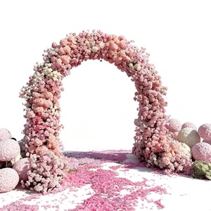 Floral <b>Arch</b> <b>Frame</b> For Wedding Ceremony Bridal Shower And Outdoor Garden Party Decoration - Product Image 3