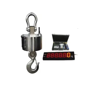 Draadloze Grote Display Roestvrij Staal 30ton Hangende Kraan Schaal Met Printer - Product Image 1