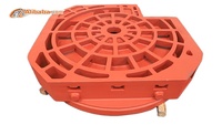 Base inclinée en fonte grise nodulaire moulée par mousse perdue pour machine CNC coréenne avec forme de précision certifiée ISO9001