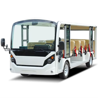Bus touristique électrique de fabricant professionnel 23 sièges batterie lithium-ion véhicule d'escalade longue endurance