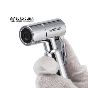 <span class=keywords><strong>Kit</strong></span> de douche mural EURO CLIMA avec finition chromée, petit tuyau de douche à double boucle, tuyau en PVC à l'intérieur - Product Image 5