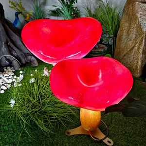 Luces Decorativas de Fibra de Vidrio con Forma de Hongo para Parques Temáticos, Jardines, Resorts y Proyectos de Exhibición para Experiencias de Visitantes Temporales - Product Image 1