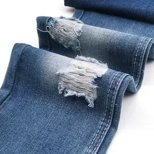 10*7 jeans importation al por mayor pas cher rigide sans stretch denim 180cm super large chine denim tissu