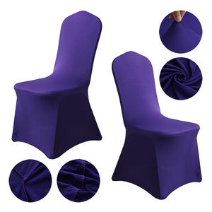 Fundas de Silla de Spandex Blancas de Primera Calidad para Navidad, Fundas Elásticas para Sillas de Banquete - Product Image 3