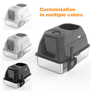 Fabrik-Anpassung Große Mengenrabatte 70*50*41 cm XXXL Extra Große Edelstahl-Katzentoilette - Product Image 6