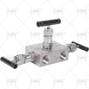 Válvula de Aguja Integrada de Tres Vías de Acero Inoxidable para Alta Temperatura y Alta Presión para Piezas y Accesorios de Instrumentos - Product Image 1