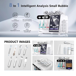 เครื่องทำความสะอาดผิวหน้า <span class=keywords><strong>Auro</strong></span> 8 in 1 HydroDermabrasion Co2 Oxygen Bubble Aqua พร้อมเครื่องวิเคราะห์สภาพผิว - Product Image 5