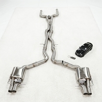 Tuyaux d'échappement Catback SDO Racing Performance pour Mercedes-Benz AMG E63 E63S W213 4.0T V8 2017-2023, silencieux T304 avec soupape OEM