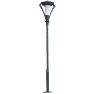Colonne d'éclairage paysager LED 3-5m en acier inoxydable pour extérieur, hôtel, place publique, lampe à économie d'énergie, tube T5 - Product Image 3