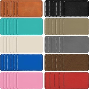 Étiquettes vierges en cuir PU de 137 cm de large, autocollantes, à coudre, pour gravure laser, de la marque Hangzhou Jinyun Garment Accessories - Product Image 3