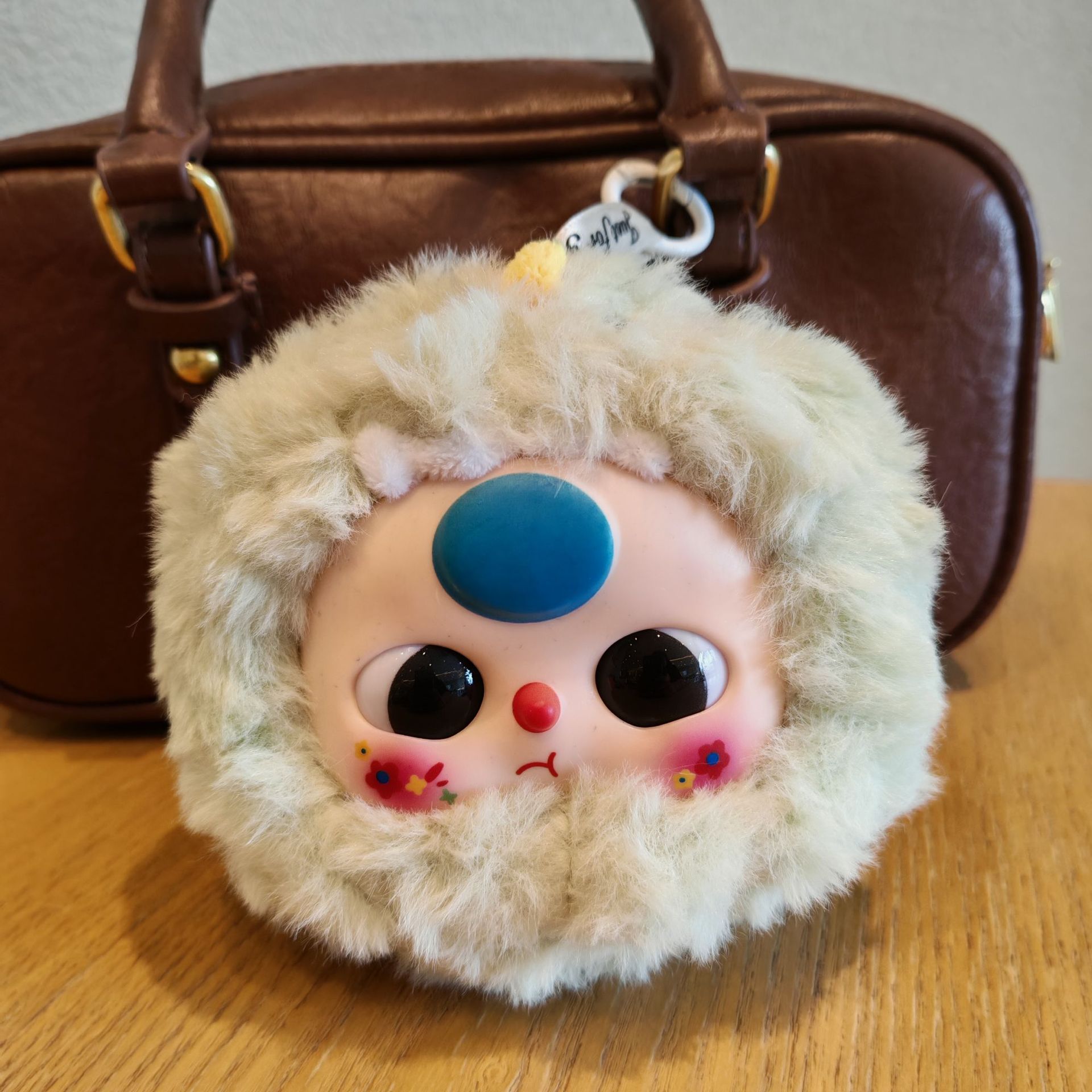 Dinosaure 12cm oeil mobile net poupée vinyle rouge]