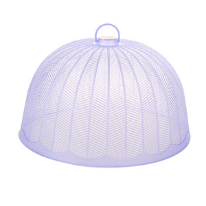 Round Food <b>Cover</b> 530 <b>Plastic</b> Eco Friendly Kitchen Fly Proof Tabletop Lid - Product Image 5