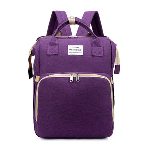 Zaino Multifunzionale JXB di Grande Capacità, Borsa per Pannolini Personalizzata, Borsa da Viaggio per Maternità, Ampia Borsa in Feltro per Mamma e Bambino - Product Image 4