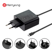 PD 27W USB C/tip-c 5.1 V 5A güç kaynağı adaptörü UL CE FCC sertifikası ahududu Pi 5 Model ev ofis için 5.1 Volt 5000mA