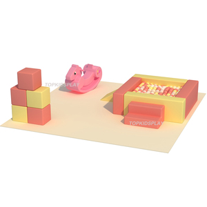 Escalade pour enfants, emballage <span class=keywords><strong>d</strong></span>'intérieur doux, blanc, jeu de balles carrées, bon marché, - Product Image 4