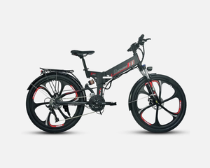 Nueva Bicicleta Eléctrica Plegable RANDRIDE de 750W, Fibra de Carbono, 700c, 17AH, 8 Velocidades, Pedales Ordinarios para Adultos, de Carreras - Product Image 4
