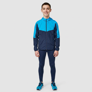 Custom <b>Men's</b> Canvas 100% Cotton Stand Collar Windbreaker <b>Jacket</b> Outdoor - Product Image 1
