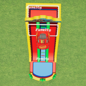 Tobogán Inflable para Autos con Diseño de <span class=keywords><strong>Rayo</strong></span> <span class=keywords><strong>McQueen</strong></span>, Tobogán Acuático Inflable de Doble Carril para Niños - Product Image 5