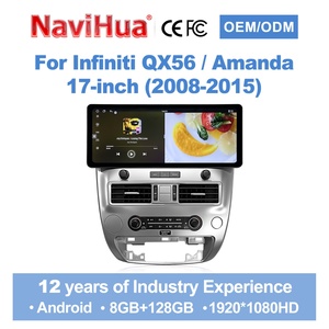 Navihua Nouveauté 17 Autoradio Android GPS Navigation Multimédia Carplay Stéréo pour Infiniti QX56 Armada 2008 2015 - Product Image 1