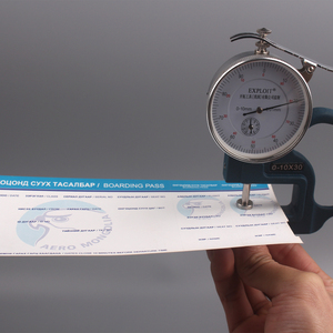 Su misura biglietto aereo compagnia aerea di carta termica carta d'imbarco - Product Image 6