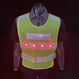 LED-Leuchtweste Reflektierende Sicherheitsweste Hochsichtbare Warnweste für Radfahren Laufen Outdoor-Nachtaktivitäten - Product Image 5