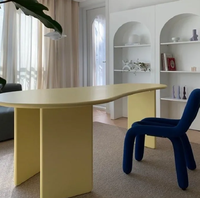 Table d'ordinateur de bureau en bois massif nordique simple bureau de chambre à coucher de maison moderne bureau de forme spéciale