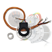 Encodeur d'angle sans roulement haute fiabilité 0.02 °   Pour moteurs à courant continu, ouverture du rotor 18 mm, 2/4/6 pôles, paire en option