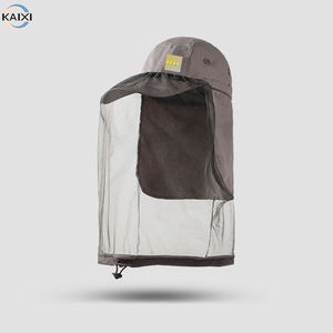 व्यापक ब्रिम मछली पकड़ने वाली बाल्टी धूप टोपी बीईकीपर मधुमक्खी घूंघट पुरुषों की महिला आउटडोर मच्छर के सिर - Product Image 1