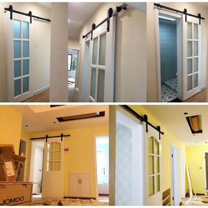 Wekis 定制徽标 OEM ODM 服务 CE 认证 6.6 英尺碳钢现代工业坚固滑动谷仓门五金套件 - Product Image 6