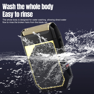 Resuxi WK-5811 Electric Shaver Full Body Water Washing Flutuante Double-blade 8000 RPM Reciprocating Shaver elétrico para homens - Product Image 5