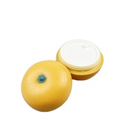 30G Oranje Fruitvormige Container Lege Plastic Cosmetische Pot