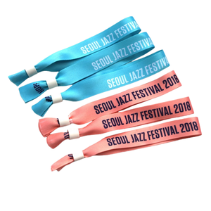 Pulsera de Tela Elástica de Poliéster con Imitación de Tejido Antiguo, Ecológica y Personalizable, Impresa por Transferencia de Calor, Promocional - Product Image 4