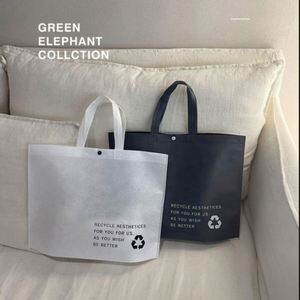 Bolsa de Compras Plegable Reutilizable Personalizada, Ecológica, de Tela No Tejida, con Logotipo Impreso Personalizado - Product Image 3