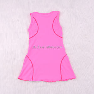 Happy Luoka OEM vente en gros d'été imprimé tie dye Yoga ensemble bébé fille robe bébé vêtements - Product Image 3