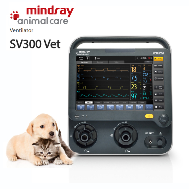 Mindray SV300 Vet Veterinary Ventilation Machine Anesthesia Portable Medical Veterinary Ventilator