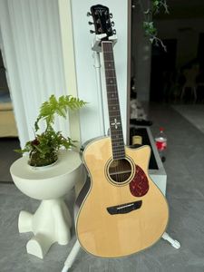 Bullfighter D4D 6-<b>String</b> Acoustic Guitar Solid Mahogany Top 6 Steel <b>Strings</b> Fingerboard Sapele Back/Sides - Product Image 6