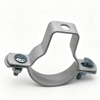 Support de tuyau en forme de poire sur mesure en acier au carbone pour système de tuyauterie mécanique de bâtiment