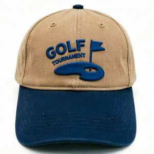 Gorra de Béisbol y Golf con Logotipo Personalizable, Bordado Exquisito, Diseño Bicolor Suave, Unisex, Correa Metálica Ajustable - Product Image 2