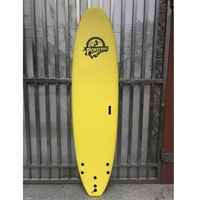 Planche de surf souple pour débutants, emballée sous vide, personnalisable 7 pieds / Tailles sur mesure, dessus en IXPE, dessous en HDPE lisse, pour les eaux océaniques