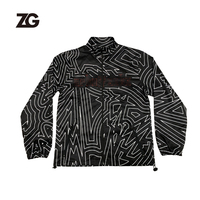 Fabricant de veste à capuche à col zippé unisexe de haute qualité/vêtements de rue sweatshirts à capuche zippés et sweatshirts