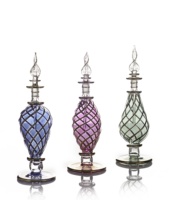 Attar d'huile de parfum Oud de luxe égyptien 30ML, fait main, pour flacon en verre imitation antique, Love GRAND BAZAAR EGYPT, technique soufflée, mini cadeau