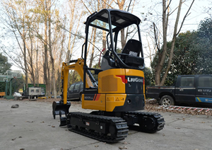 Miniexcavadora LiuGong9017F ZTS de 1.8 toneladas con motor Kubota, bomba en línea, pequeña excavadora hidráulica, excavadora de cadenas Liugong - Product Image 3