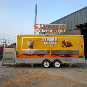 Camion-remorque de cuisine mobile avec conception personnalisée, dessin 3D fourni, chariot de concession sur mesure, stand de restauration rapide, prix direct usine - Product Image 6