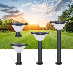 7W Solar Column <b>Lamp</b> IP65 Waterproof LED With <b>Remote</b> <b>Control</b> & Dimmable for Villa Garden Courtyard & Park Outdoor Use SG7 Solar - Product Image 3