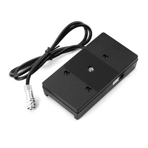 Accessoire pour appareil photo, câble d'alimentation droit de 100 cm, plaque de montage de <span class=keywords><strong>batterie</strong></span> NP-F970 pour BMD BMPCC 4K/<span class=keywords><strong>6K</strong></span>/<span class=keywords><strong>6K</strong></span> G2/<span class=keywords><strong>6K</strong></span> - Product Image 1