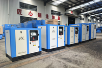 Compresseur d'air rotatif silencieux 11KW 15HP 7/8/10bar, compresseur d'air rotatif industriel, compresseurs d'air