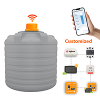 Capteur de Niveau de Liquide Ultrasonique de Haute Précision Moray ME201W avec Application Tuya, Jauge Transmetteur pour Réservoir d'Eau, Produits Maison Intelligente