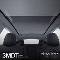 Película Inteligente 3MDT para Tesla Cybertruck, Película de Tinte Intercambiable para Techo de Vidrio de Doble Motor
