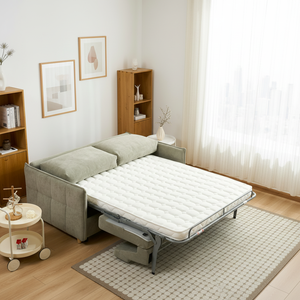 Canapé-<span class=keywords><strong>lit</strong></span> moderne <span class=keywords><strong>de</strong></span> haute qualité, pliable et dissimulé, <span class=keywords><strong>2</strong></span> <span class=keywords><strong>places</strong></span>, <span class=keywords><strong>gain</strong></span> <span class=keywords><strong>de</strong></span> <span class=keywords><strong>place</strong></span>, tissu, chambre à coucher, salon, écologique, réglable - Product Image 1